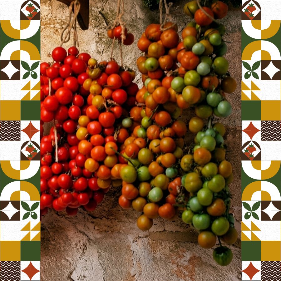 Grafica dedicata al pomodoro